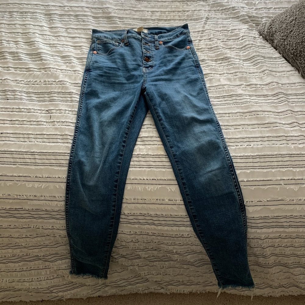 Madewell High Rise Skinnies